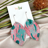 Rose Gems - Leaf Dangles