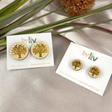 CHOOSE YOUR SIZE: Tree of Life studs