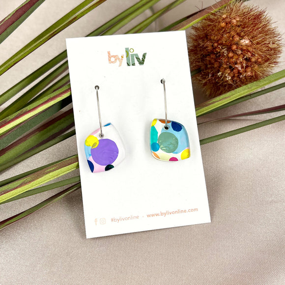 Confetti - Petite Hoop Earrings