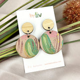 Blush Blooms - Dangle Earring