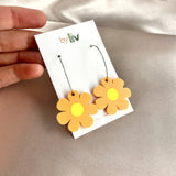 CHOOSE YOUR COLOUR: Daisy Hoops