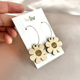 CHOOSE YOUR COLOUR: Daisy Hoops