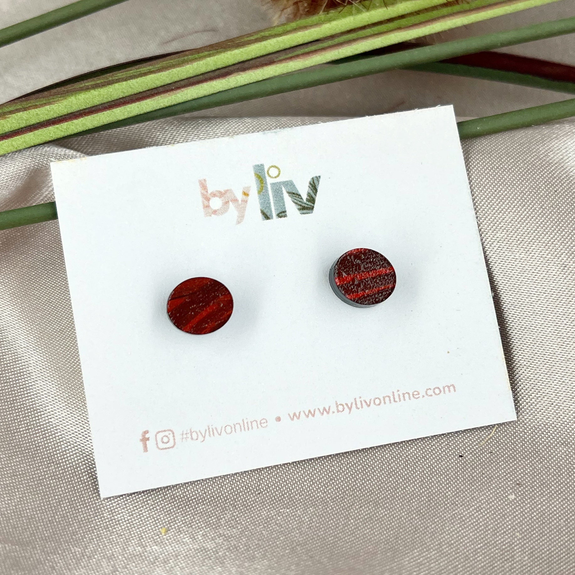 Ember Flame Petite Studs