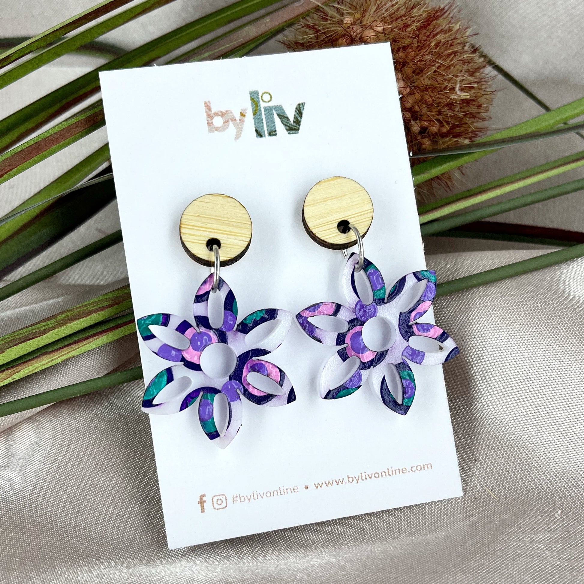 Painted Petals Bloom Earrings