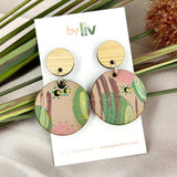 Blush Blooms - Dangle Earring