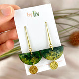 Envy - Scallop Dangle Earrings