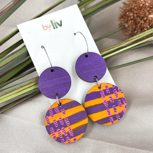 ONE OF A KIND - Purple Tangerine Twist