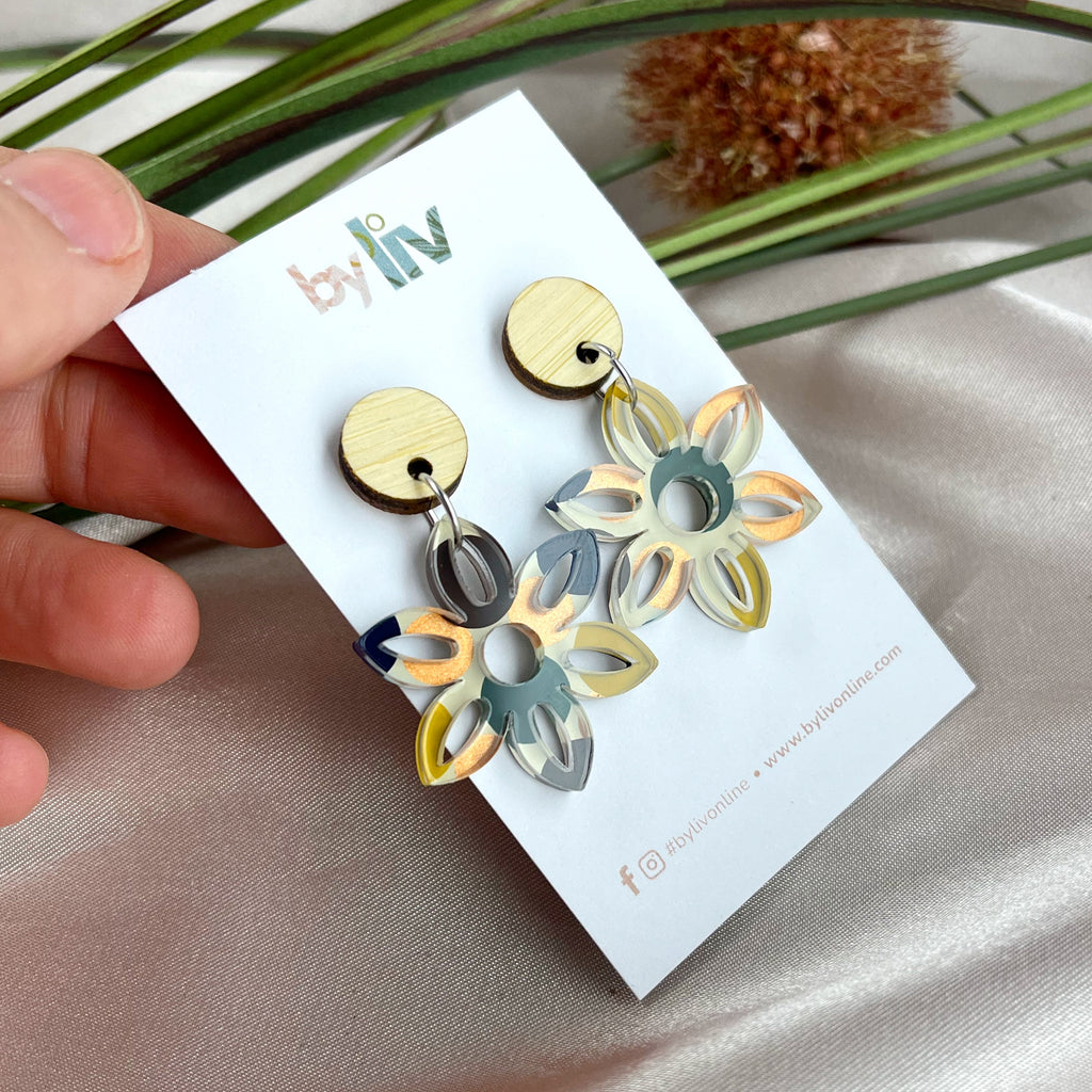 Golden Hour Bloom Earrings