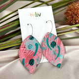 Rose Gems - Leaf Dangles