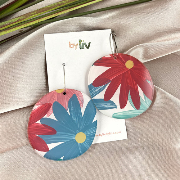 Daisy Dreams - Statement Hoops