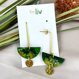 Envy - Scallop Dangle Earrings