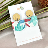 Daisy Dreams - Scallop Dangle Earrings