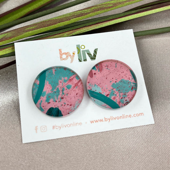 Rose Gems - Statement Stud