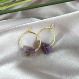 CHOOSE YOUR MAGIC: Crystal Petite Hoop Earrings