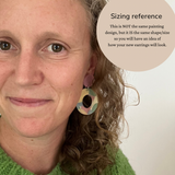 Rustic delights - Statement Dangle Earrings
