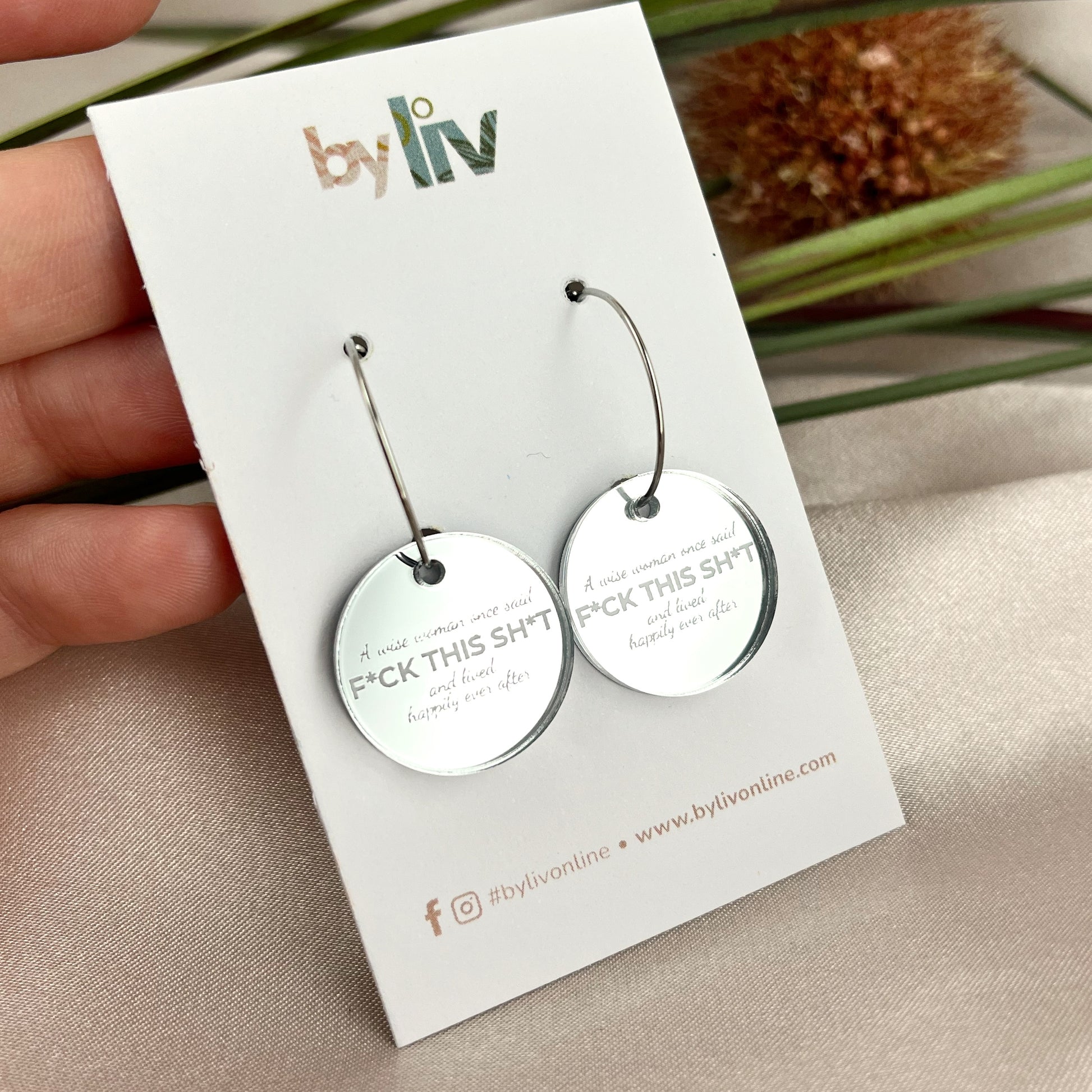 FCK THIS SHT Earrings – The Unfiltered Collection