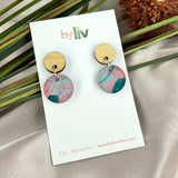 Rose Gems - Petite Dangle Earrings