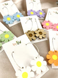 CHOOSE YOUR COLOUR: Daisy Hoops