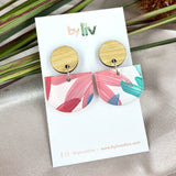 Daisy Dreams - Scallop Dangle Earrings