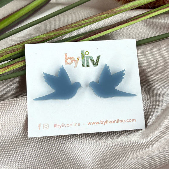 Bluebird Stud Earrings