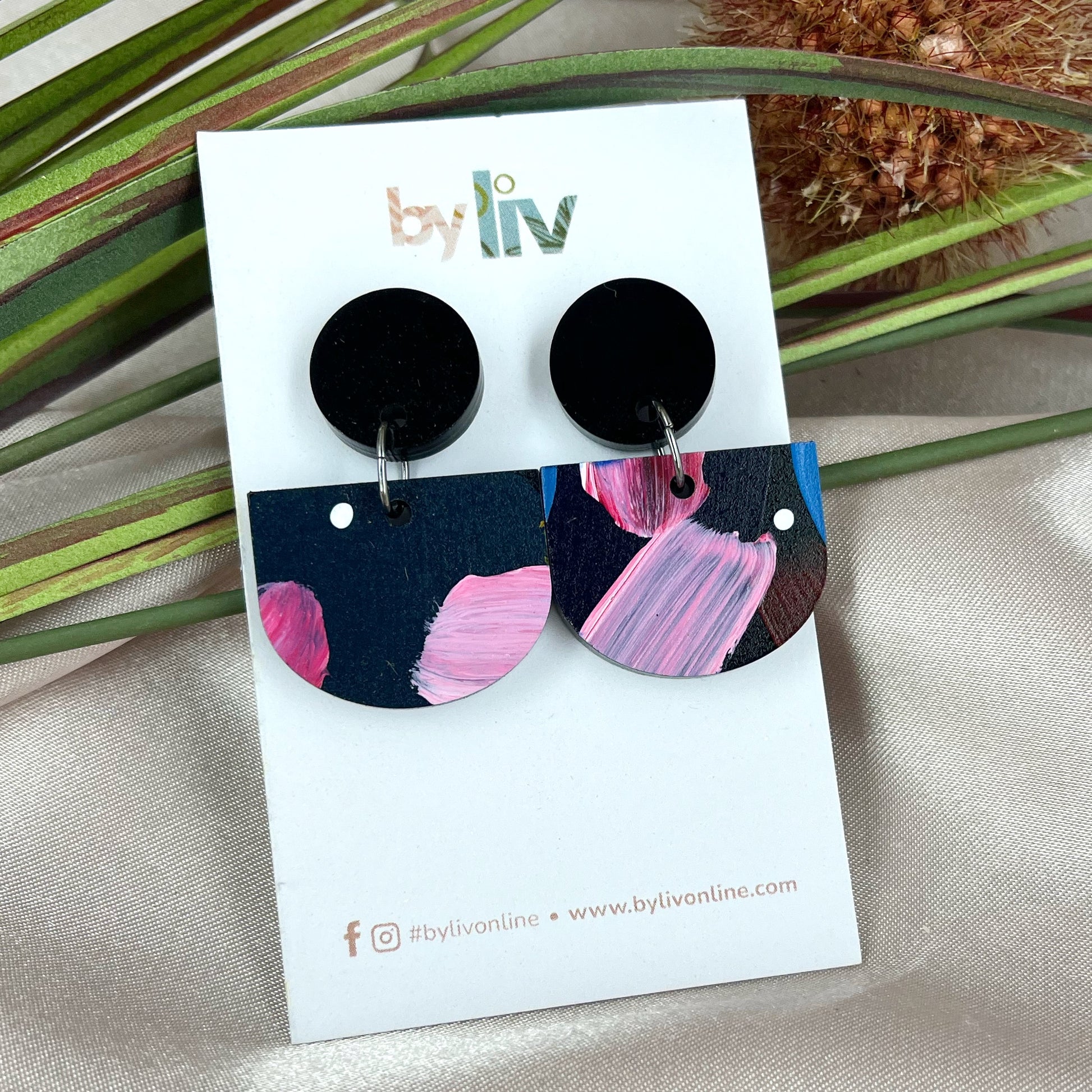 Bold Intentions – Abstract Dangle Earrings