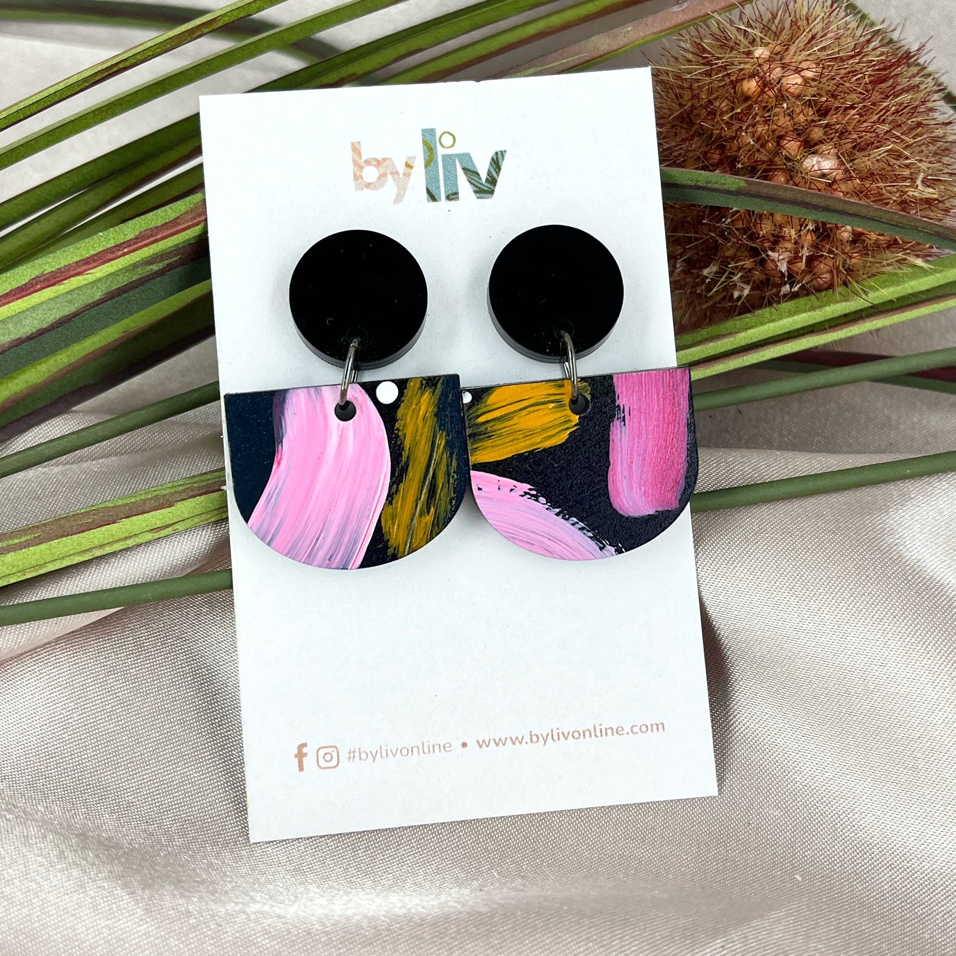Bold Intentions – Abstract Dangle Earrings