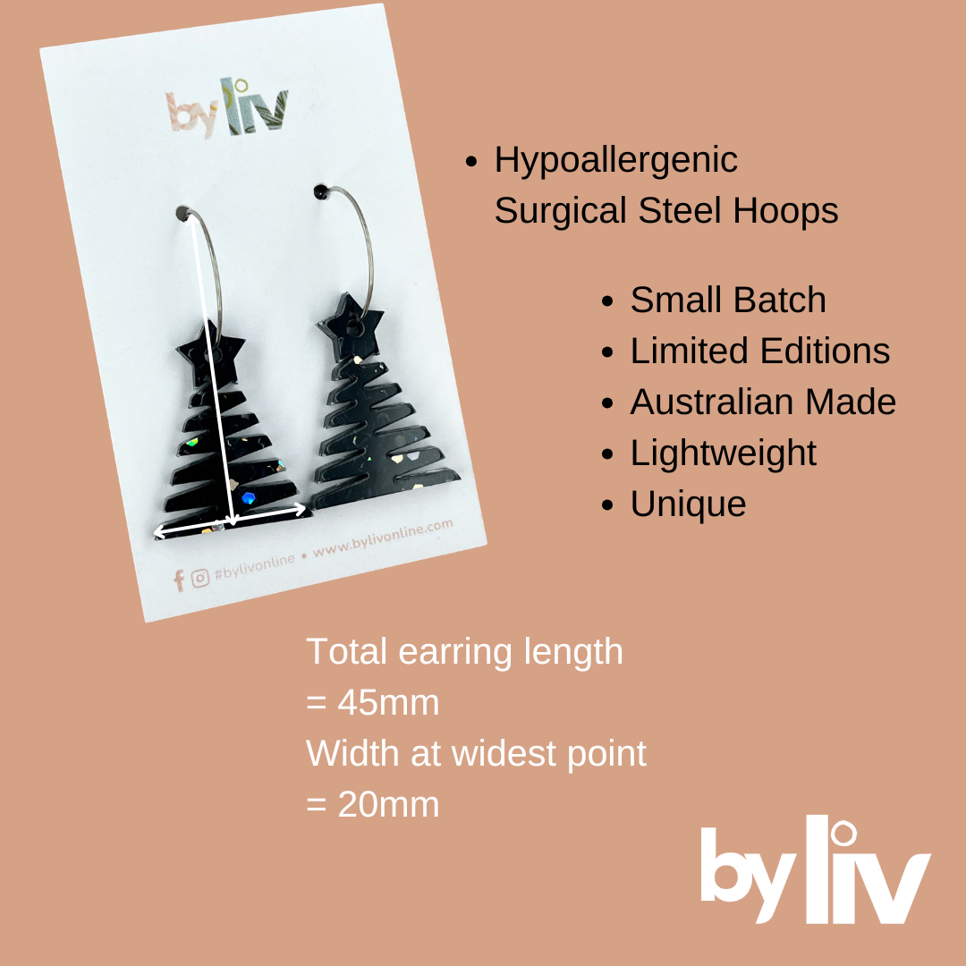 Berry Bright Christmas Trees - Petite