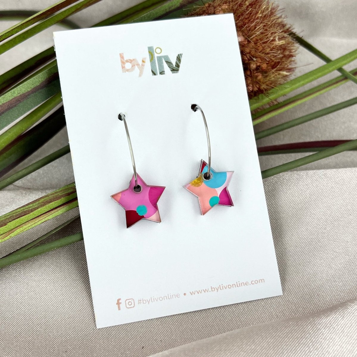 Candy Land Star Earrings – Small - By Liv