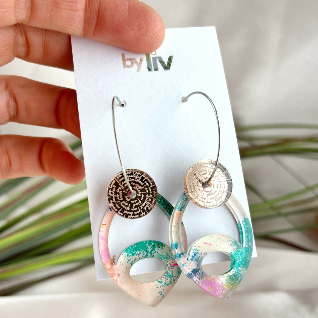 I Am Enough – Affirmation Earrings - By Liv