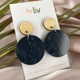 CHOOSE YOUR COLOUR: Marble dangles - medium