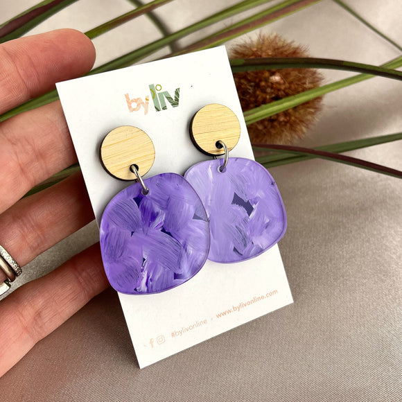 Lavender Haze - Dangle Earrings