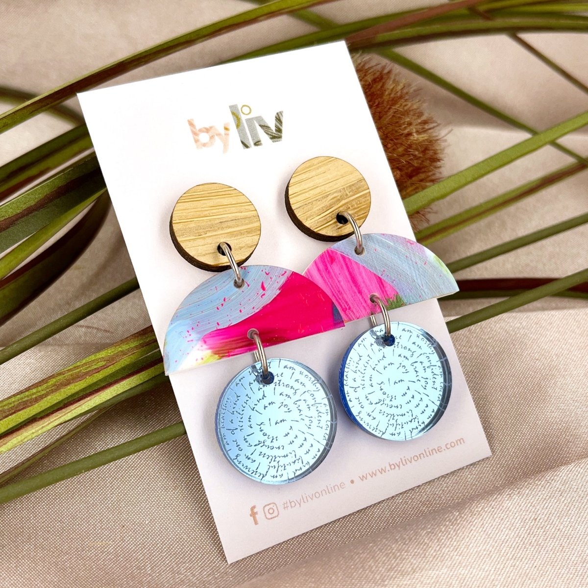 Joy Burst - Affirmation Dangles - By Liv