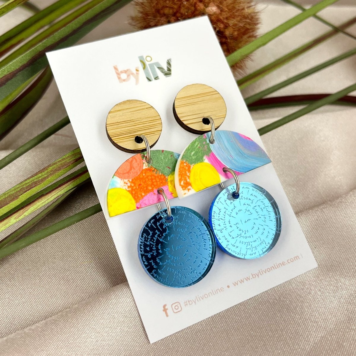 Joy Burst - Affirmation Dangles - By Liv