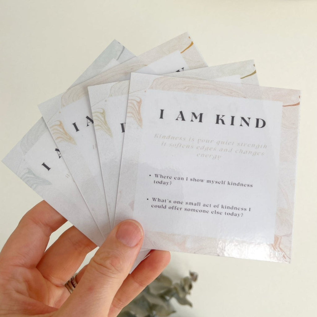 Moments of Magic: Daily Affirmation Card Deck + Journal Pages (Self - Care for Women) - By Liv