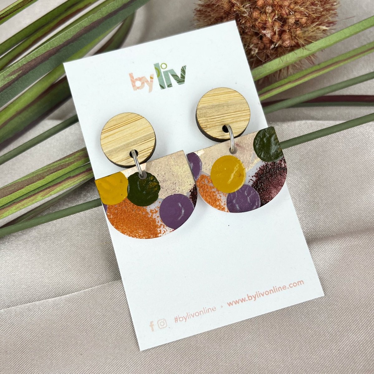 Mulled Magic - Scallop Dangles - By Liv