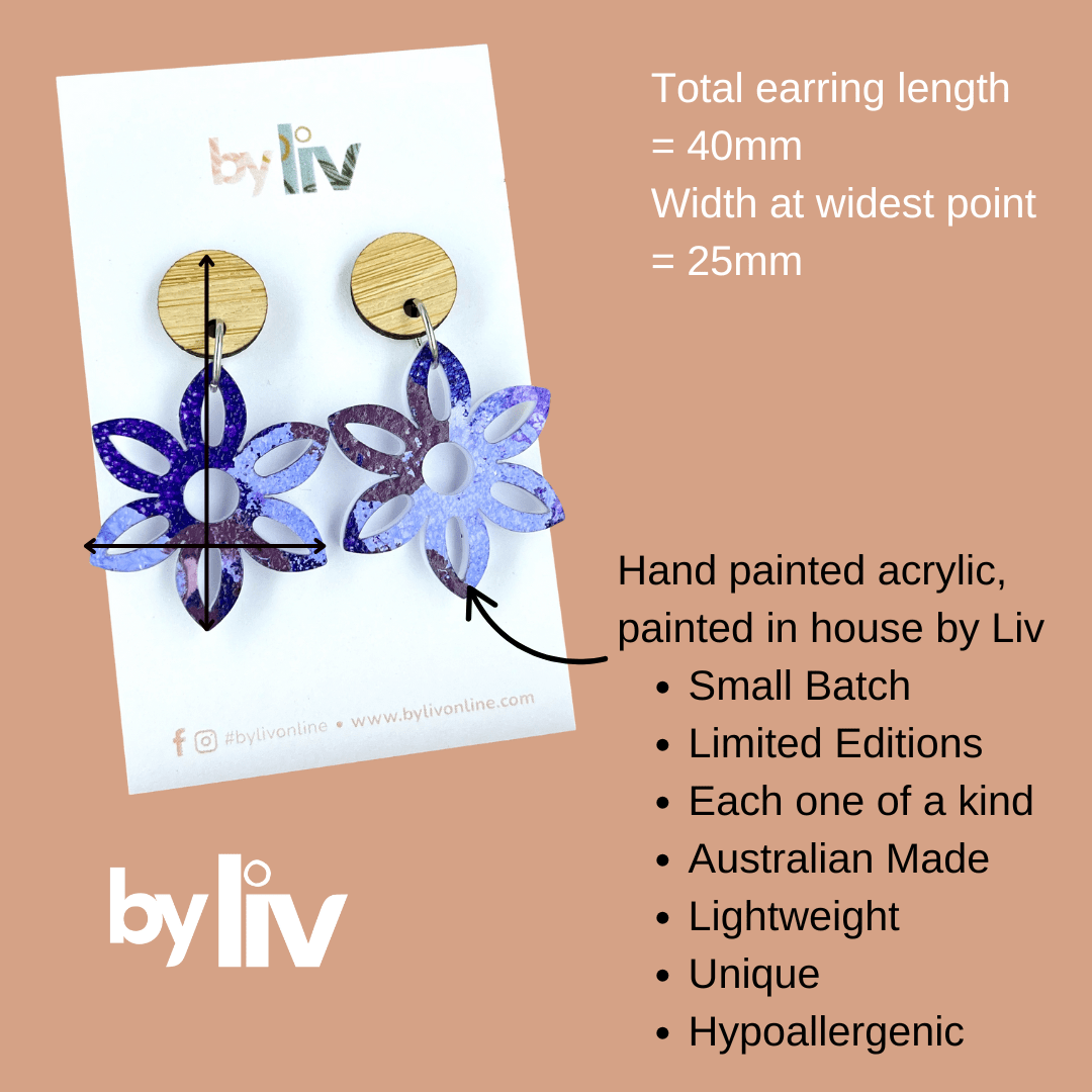 Navy Moods - Flower Power - By Liv