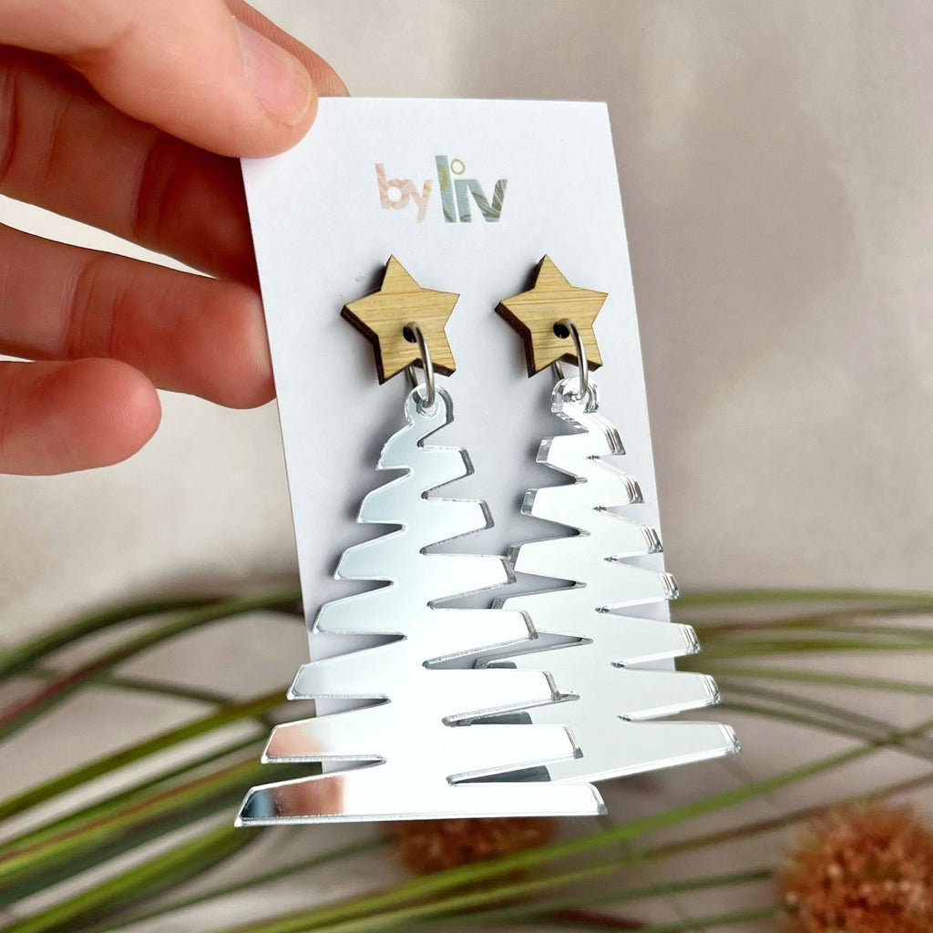 Starlit Pines – Statement (Silver Mirror) - By Liv