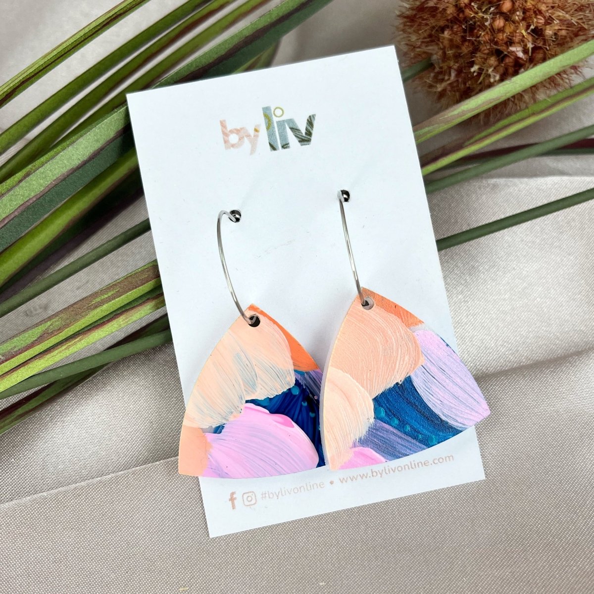 Summer Vibes - Hoops - By Liv