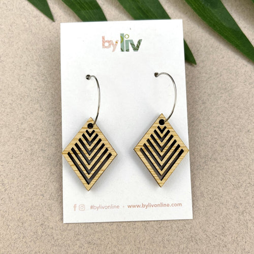 Bamboo diamond daze - small - By Liv