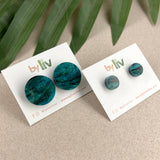 CHOOSE YOUR SIZE: Galaxy studs...
